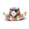 Pride Rainbow Stripes & Sequins Adult Cowboy Hat by Celebrate It™